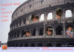 Rom, Italien - (6) Verlier dein Diadem nicht!  Kuckuck da: das Colosseum!