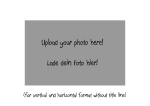 * "Upload your own photo"! (en) - 7. Simply if u were here - Vertical or Horizontal Format